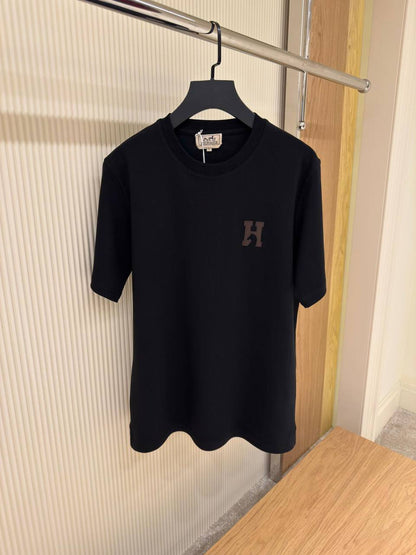 Hermes Leather Patch T-Shirt