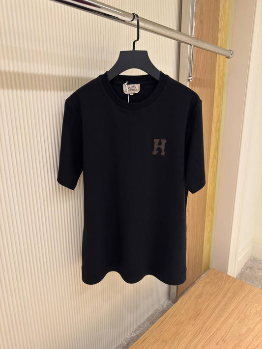 Hermes Leather Patch T-Shirt