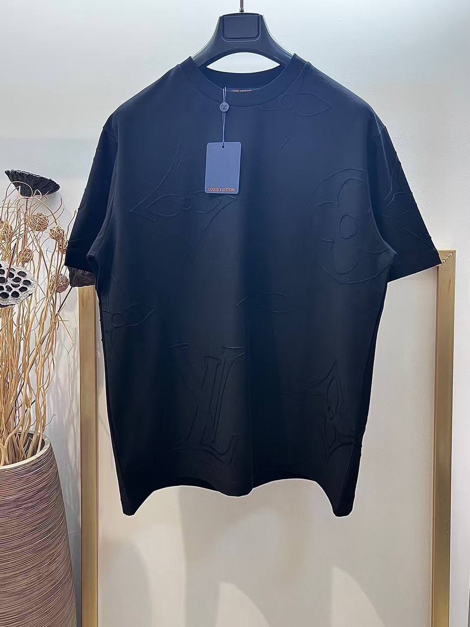 Louis Vuitton Monogram Embossed T-Shirt – Tonal LV Pattern