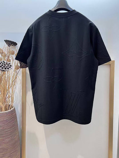 Louis Vuitton Monogram Embossed T-Shirt – Tonal LV Pattern