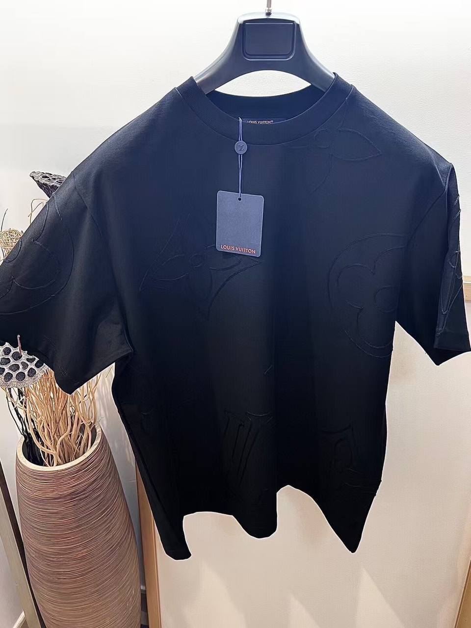 Louis Vuitton Monogram Embossed T-Shirt – Tonal LV Pattern