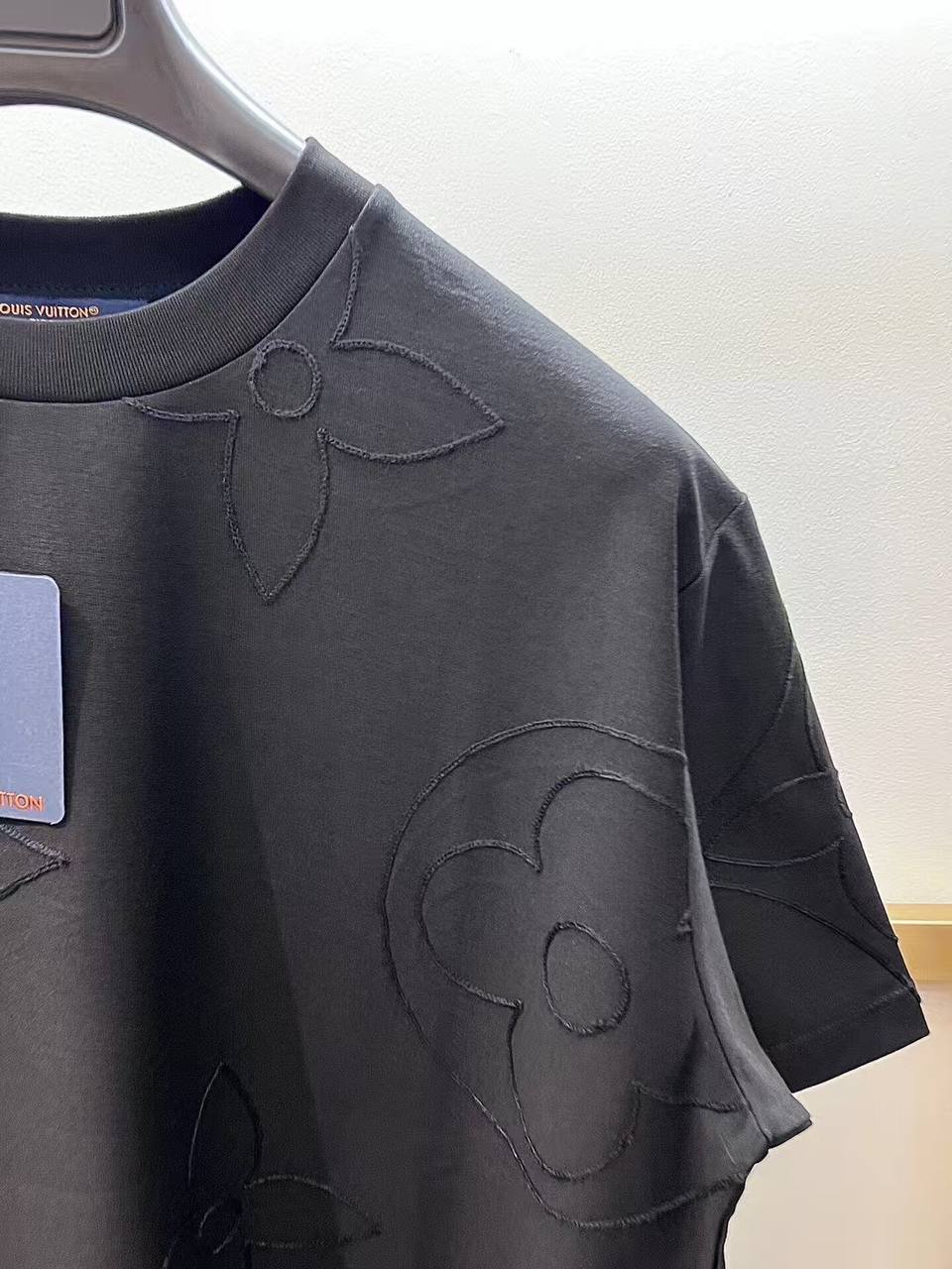 Louis Vuitton Monogram Embossed T-Shirt – Tonal LV Pattern