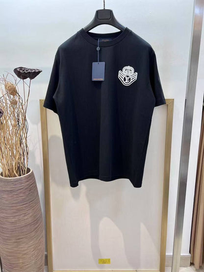 Louis Vuitton Crest Emblem Cotton T-Shirt