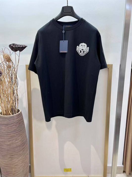 Louis Vuitton Crest Emblem Cotton T-Shirt