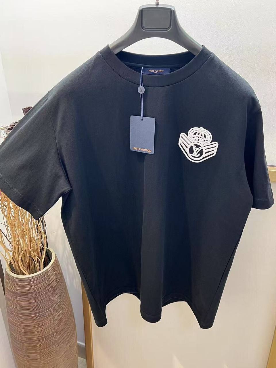 Louis Vuitton Crest Emblem Cotton T-Shirt