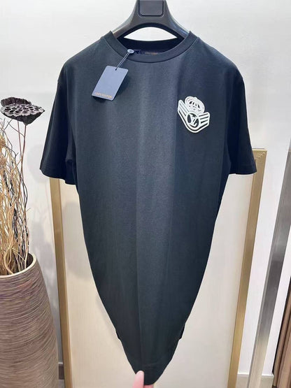 Louis Vuitton Crest Emblem Cotton T-Shirt