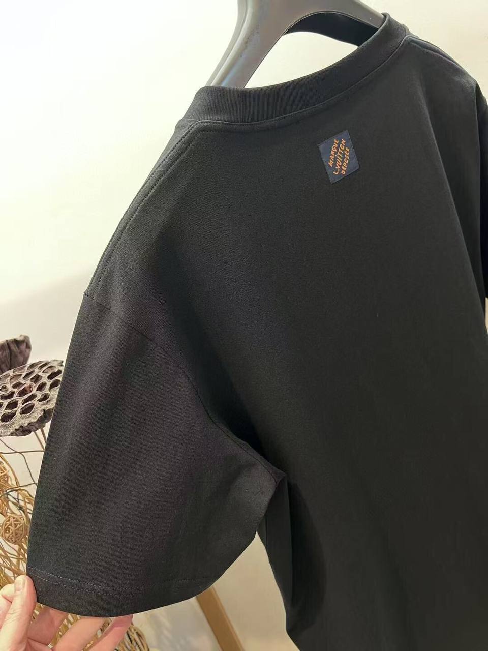 Louis Vuitton Crest Emblem Cotton T-Shirt