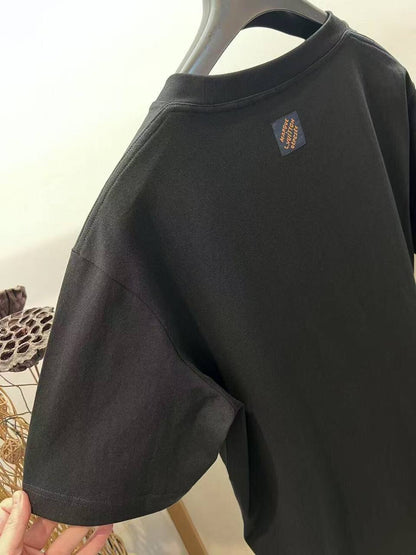Louis Vuitton Crest Emblem Cotton T-Shirt