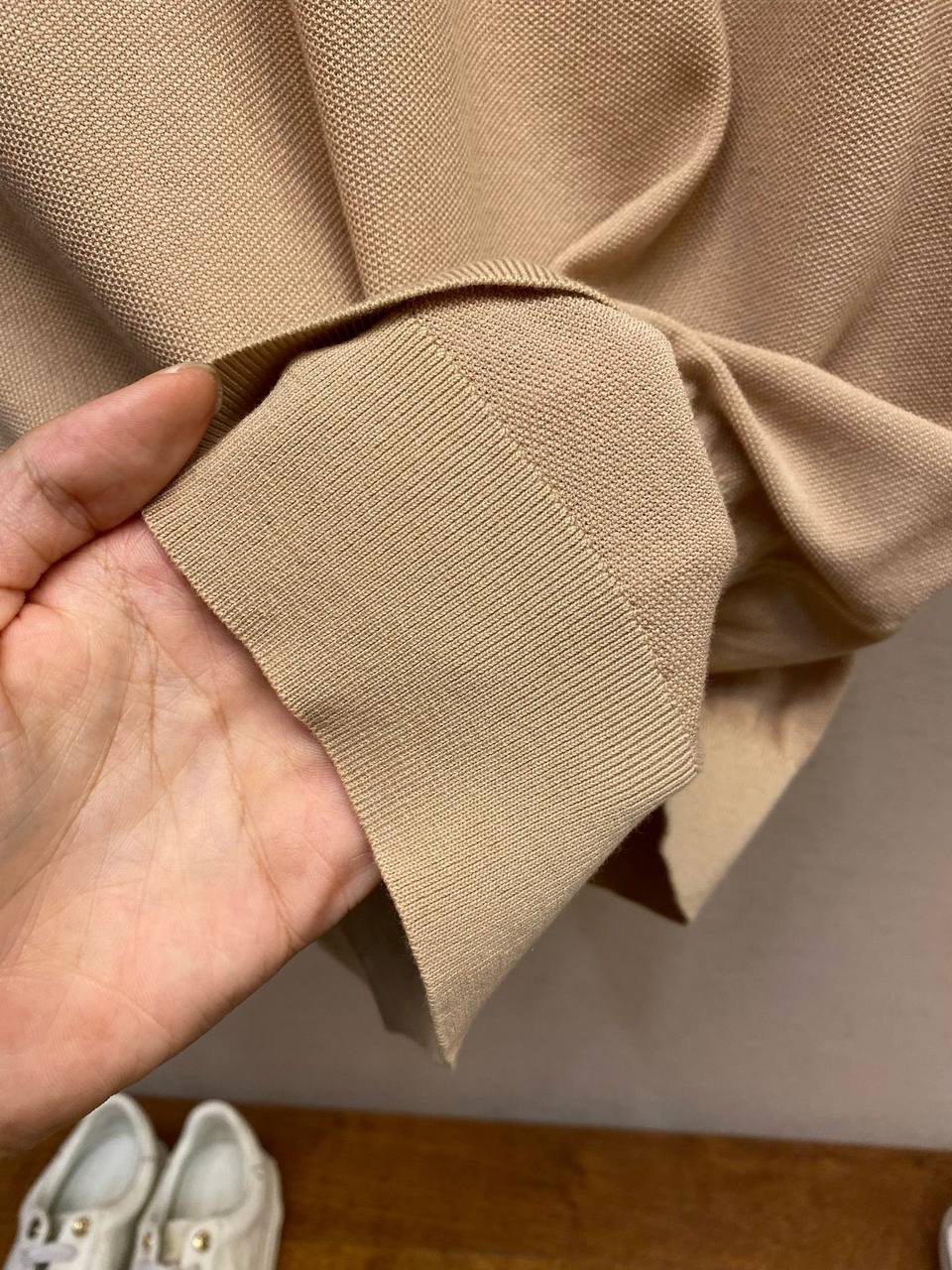 Loro Piana Rose Mauve Cotton-Silk Knit