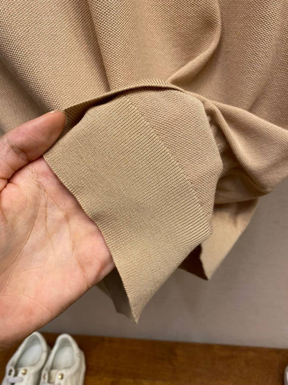 Loro Piana Rose Mauve Cotton-Silk Knit