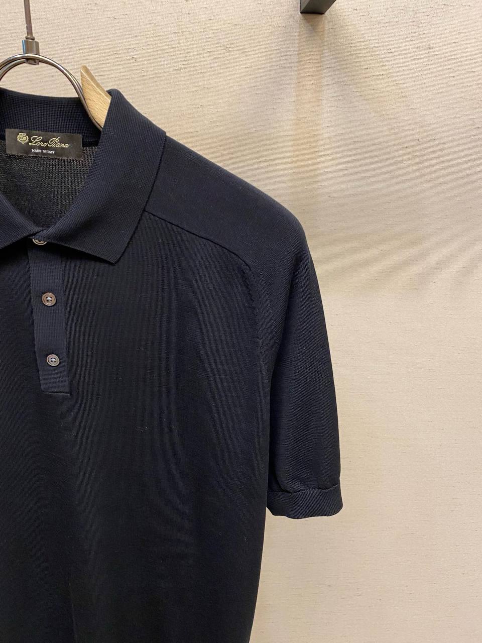 Loro Piana Cotton-Silk Polo Shirt