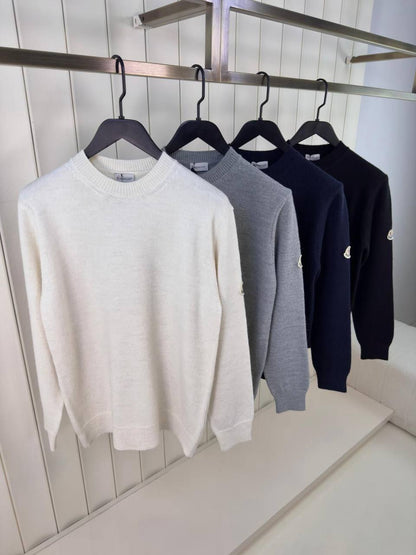 Moncler Logo Patch Sweater