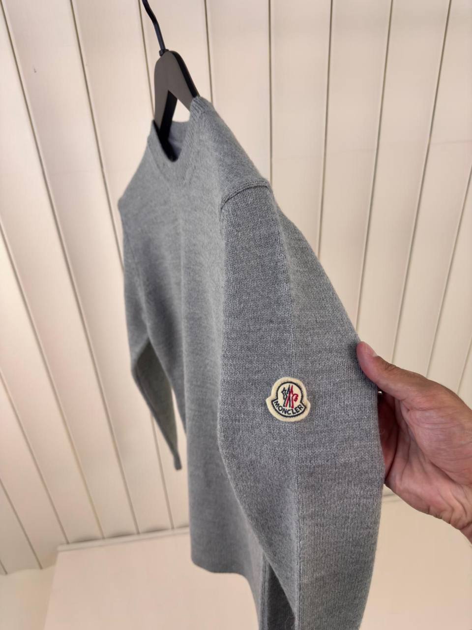 Moncler Logo Patch Sweater