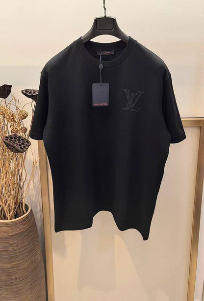 Louis Vuitton LV Logo Embroidered T-Shirt