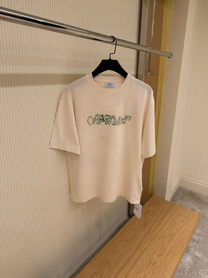 Off-white Cloudy Arrow Skate Logo T-Shirt