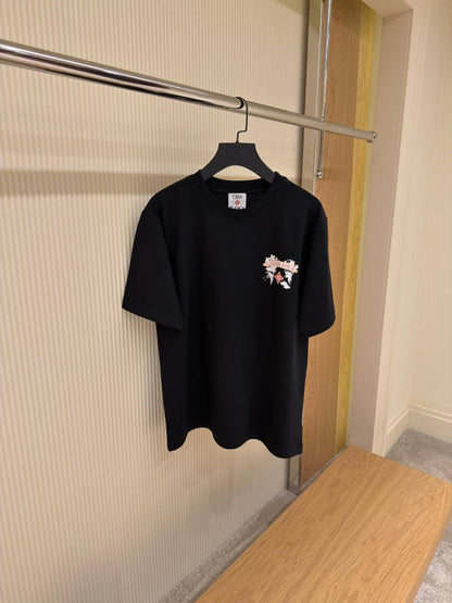 Casablanca Cotton Tennis Club Print T-Shirt