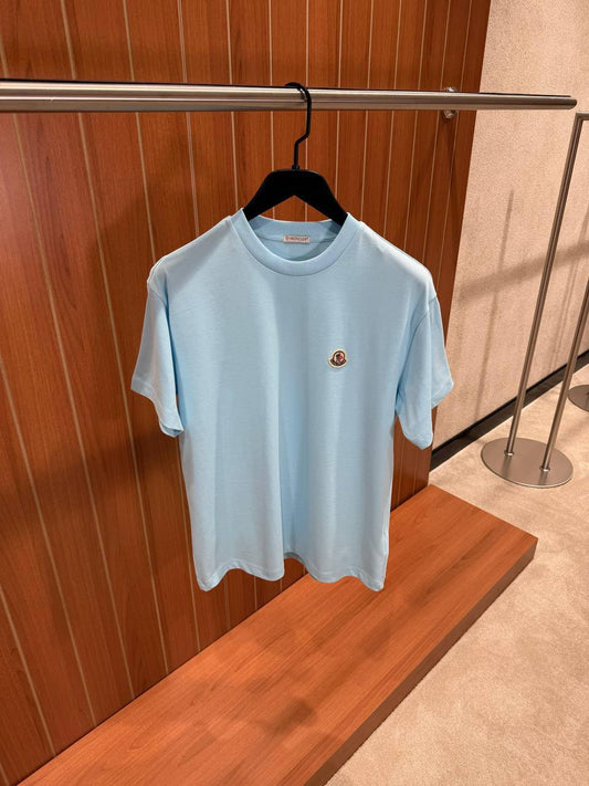 Moncler Logo Patch Cotton T-Shirt