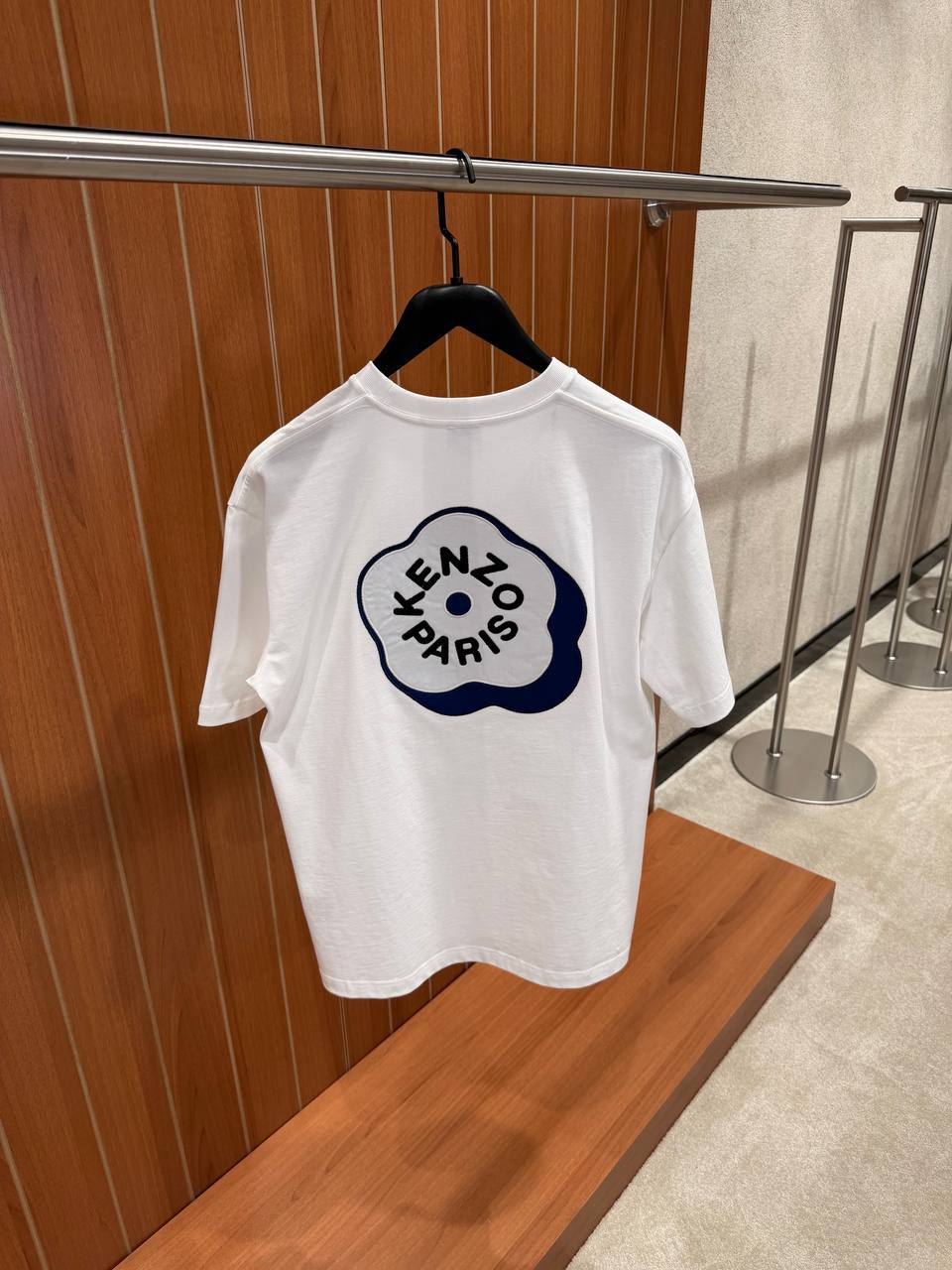 KENZO Boke Flower 2.0 Embroidered T‑shirt in Cotton