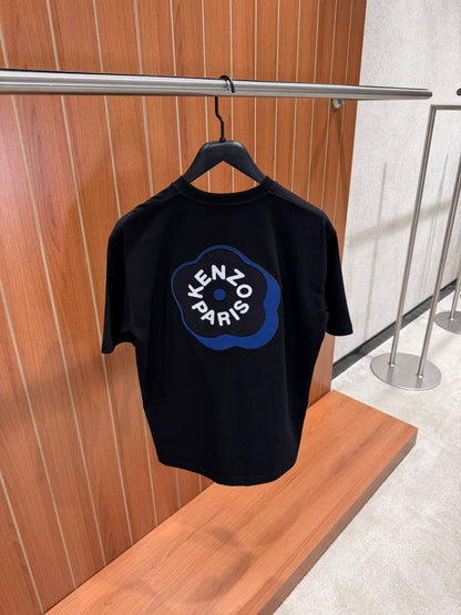 KENZO Boke Flower 2.0 Embroidered T‑shirt in Cotton