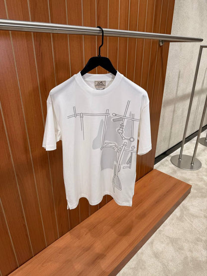 Hermes Harnais en Gouache 3D" t-shirt