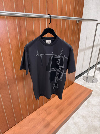 Hermes Harnais en Gouache 3D" t-shirt