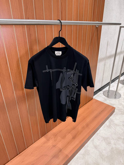 Hermes Harnais en Gouache 3D" t-shirt