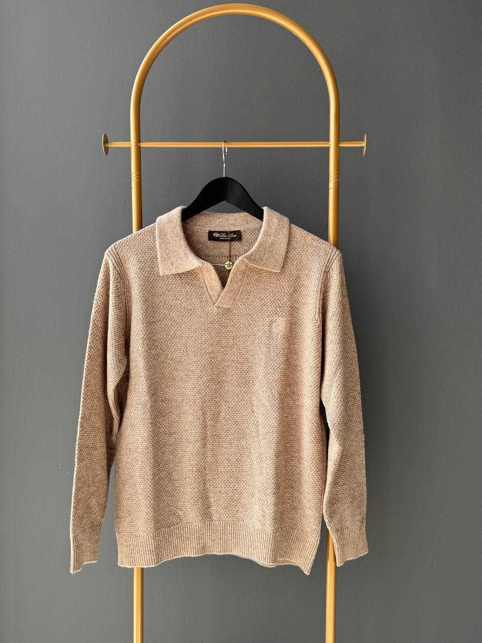 Piana Knit Polo Sweater
