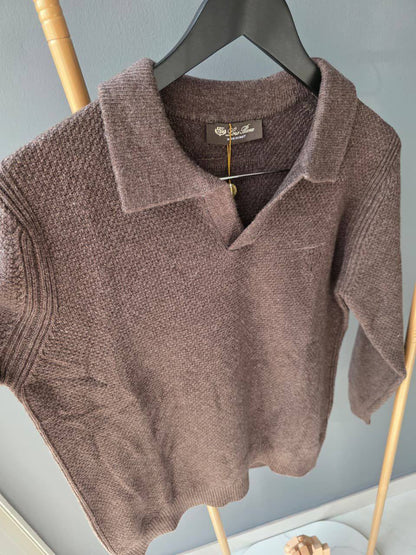 Piana Knit Polo Sweater