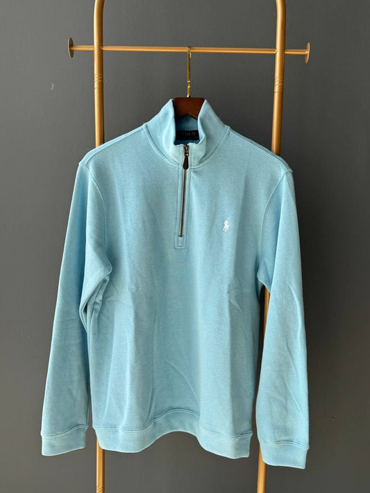 Ralph Lauren Half Zip Mock Neck Sweatshirt