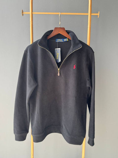 Ralph Lauren Half Zip Mock Neck Sweatshirt
