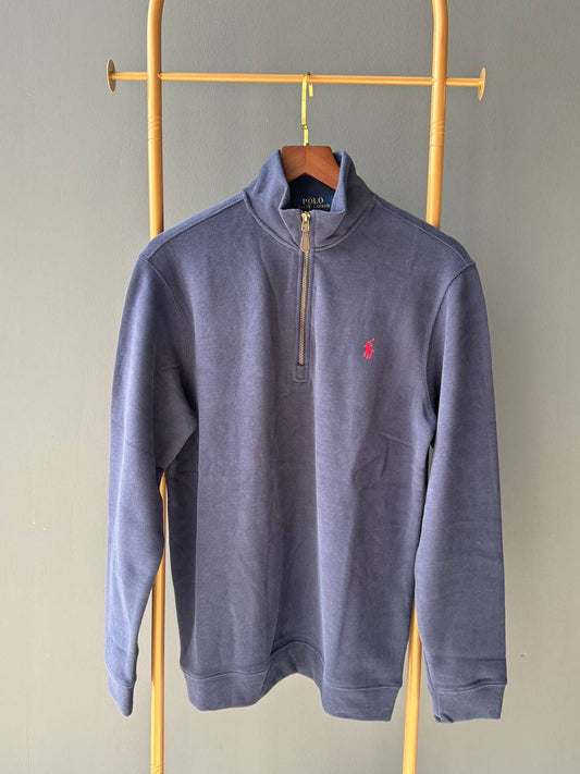 Ralph Lauren Half Zip Mock Neck Sweatshirt