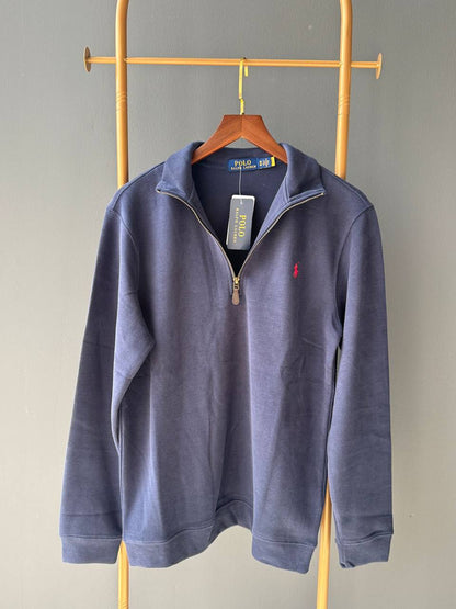 Ralph Lauren Half Zip Mock Neck Sweatshirt