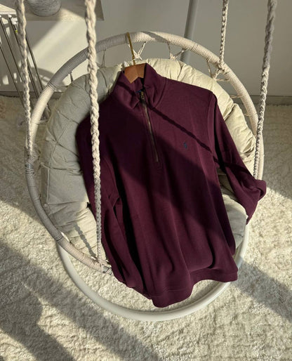 Ralph Lauren Half Zip Mock Neck Sweatshirt