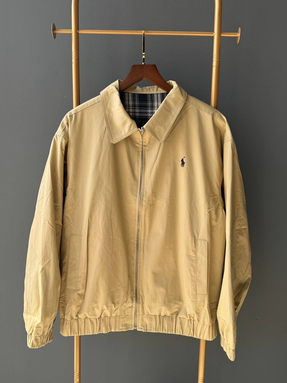 Burberry Double Face Zip-Up Jacket