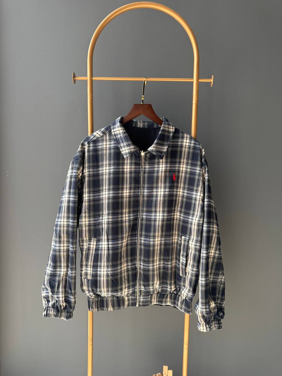 Burberry Double Face Zip-Up Jacket