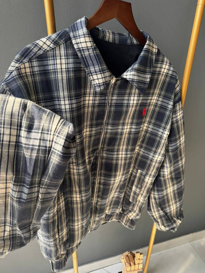 Burberry Double Face Zip-Up Jacket