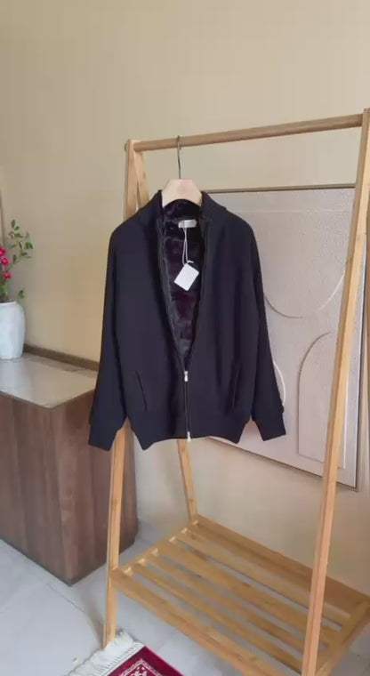 Brunelo Essential Knit Zip Jacket